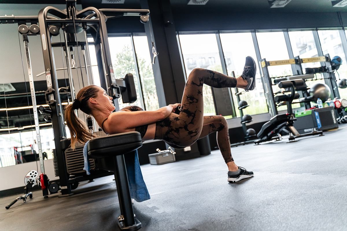 Trening na ławce